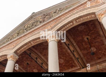 Exterior and façade details of the Kurhaus in Baden-Baden Baden-Baden, Germany. Stock Photo