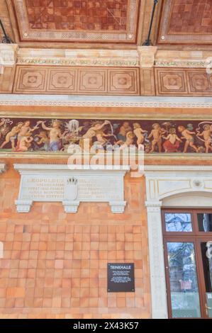 Exterior and façade details of the Kurhaus in Baden-Baden Baden-Baden, Germany. Stock Photo