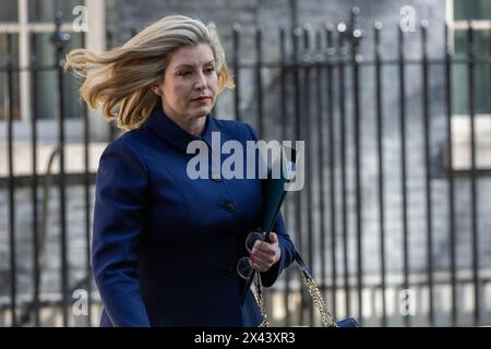 London, UK. 30th Apr, 2024. Penny Mordaunt, Leader of the House of Commons, at a cabinet meeting . Credit: Ian Davidson/Alamy Live News Stock Photo