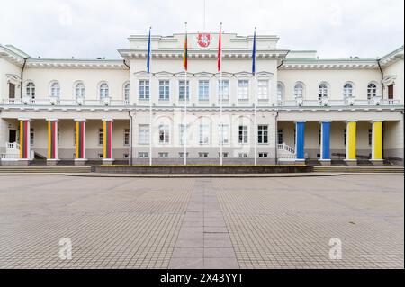 Presidential Palace, Vilnius, Lithuania Stock Photo