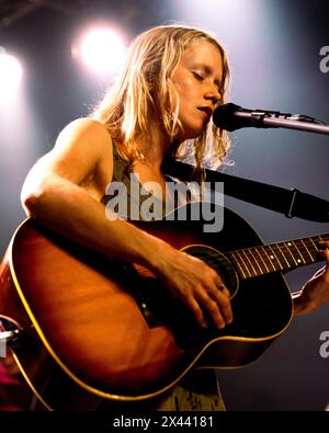 Alice Phoebe Lou is performing in concert at Magazzini Generali in Milan, Italy, on November 2, 2023. (Photo by Mairo Cinquetti/NurPhoto) Stock Photo