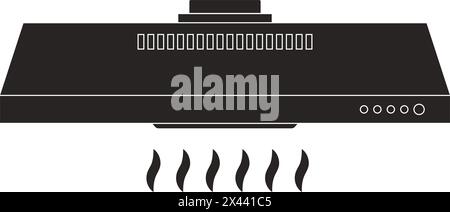Kitchen smoke exhauster icon vector illustration symbol design Stock Vector