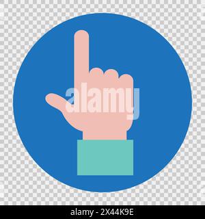 Hand Pointer Icon Stock Vector