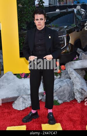 Hollywood, USA. 30th Apr, 2024. YUNGBLUD arriving to Universal Pictures 'The Fall Guy' premiere held at the Dolby Theatre on April 30, 2024 in Hollywood, Ca. © Lisa OConnor/AFF-USA.com Credit: AFF/Alamy Live News Stock Photo