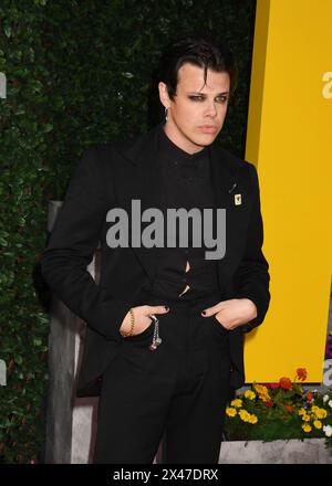 Hollywood, Ca. 30th Apr, 2024. Yungblud at the Los Angeles premiere of Universal Pictures 'The Fall Guy' at Dolby Theatre on April 30, 2024 in Hollywood, California Credit: Jeffrey Mayer/Media Punch/Alamy Live News Stock Photo