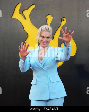 Los Angeles, USA. 30th Apr, 2024. Hannah Waddingham arrives at the Universal Pictures' THE FALL GUY Los Angeles Premiere held at the Dolby Theatre in Hollywood, CA on Tuesday, ?April 30, 2024. (Photo By Sthanlee B. Mirador/Sipa USA) Credit: Sipa USA/Alamy Live News Stock Photo