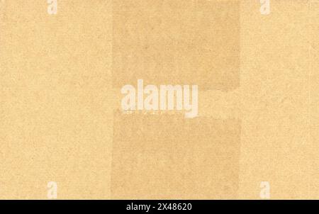 brown corrugated cardboard texture useful as a background Stock Photo