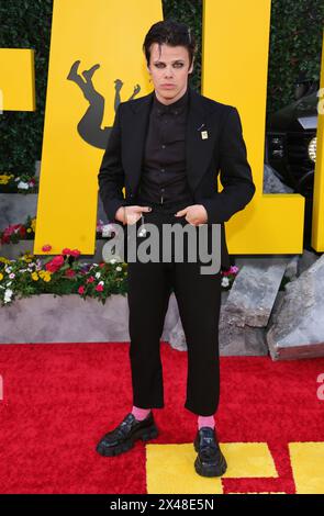 Hollywood, Ca. 30th Apr, 2024. YUNGBLUD at the Los Angeles premiere of Universal Pictures 'The Fall Guy' at Dolby Theatre on April 30, 2024 in Hollywood, California Credit: Faye Sadou/Media Punch/Alamy Live News Stock Photo