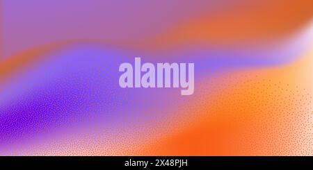 Vector fluid noise texture blur.For banner and wallpapers printBrown gradient background, abstract violet grain gradation texture. Stock Vector