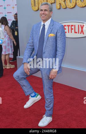 Hollywood, United States. 30th Apr, 2024. HOLLYWOOD, LOS ANGELES, CALIFORNIA, USA - APRIL 30: Andrew Robin arrives at the Los Angeles Premiere Of Netflix's 'Unfrosted' held at The Egyptian Theatre Hollywood on April 30, 2024 in Hollywood, Los Angeles, California, United States. ( Credit: Image Press Agency/Alamy Live News Stock Photo