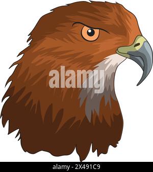 Eagle beak Stock Vector
