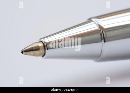 Close Up of Ball point pen Stock Photo