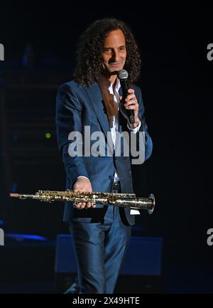 Fort Lauderdale, FL, USA. 30th Apr, 2024. Kenny G performs at The Parker on April 30, 2024 in Fort Lauderdale Florida. Credit: Mpi04/Media Punch/Alamy Live News Stock Photo