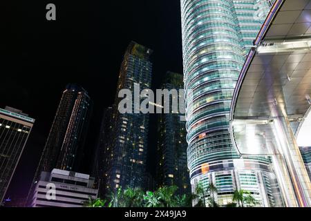 Kuala Lumpur, Malaysia - November 28, 2019: Kuala Lumpur city at night Stock Photo