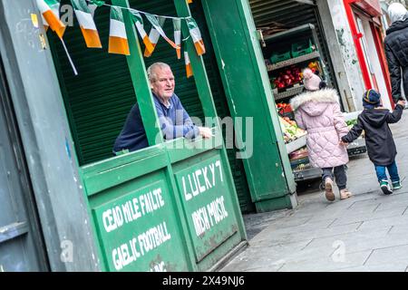 LONDON- APRIL 3rd, 2024: Cricklewood high street. Area of north west London Stock Photo