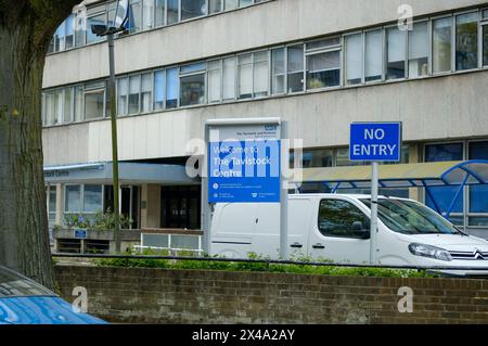 LONDON- APRIL 25, 2024: The Tavistock Centre, AKA The Tavistock and Portman NHS Foundation Trust in NW3. An NHS mental health Foundation Trust Stock Photo