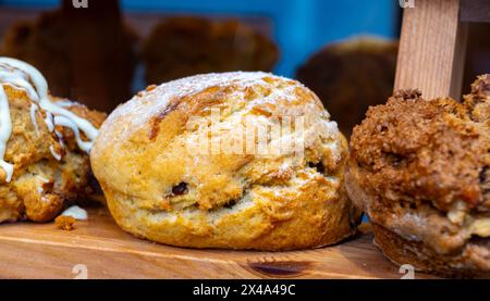 Scones - traditional British baked good, popular in the United Kingdom ...