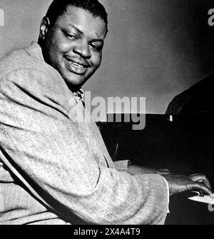 OSCAR PETERSON (1925-2007) Canadian jazz pianist and composer Stock Photo