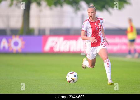 Amsterdam, Netherlands. 01st May, 2024. AMSTERDAM, NETHERLANDS - MAY 1: during the Dutch Azerion Women's Eredivisie match between Ajax and PSV at Sportpark De toekomst on May 1, 2024 in Amsterdam, Netherlands. (Photo by Jan Mulder/Orange Pictures) Credit: Orange Pics BV/Alamy Live News Stock Photo