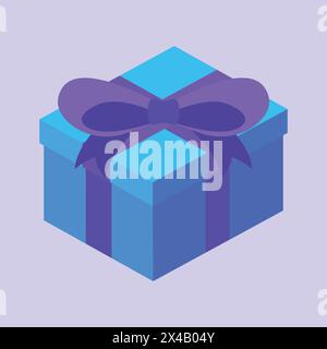 Birthday Party Gift Vector Icon. Party Gift and Present Icon. Party Celebration Gift box icon Stock Vector