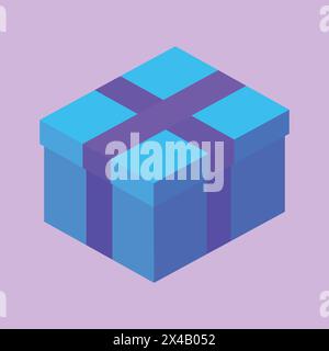 Birthday Party Gift Vector Icon. Party Gift and Present Icon. Party Celebration Gift box icon Stock Vector