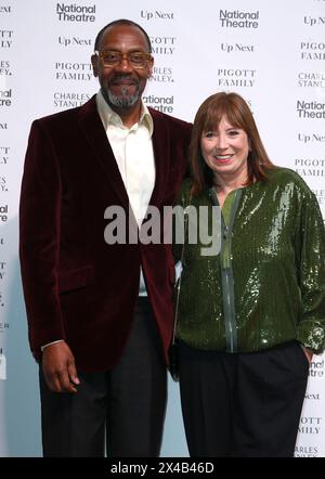London, UK. 01st May, 2024. Sir Lenny Henry and Lisa Makin attend the National Theatre 'Up Next' Gala at The National Theatre in London. Credit: SOPA Images Limited/Alamy Live News Stock Photo