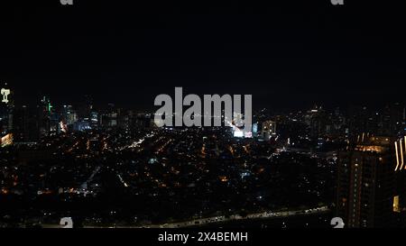 overlooking the city of Pasig in the Philippines Stock Photo