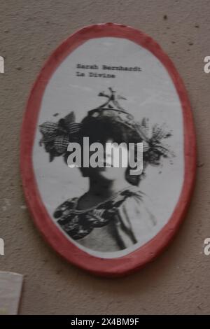 SARAH BERNHARD LA DIVINE Stock Photo
