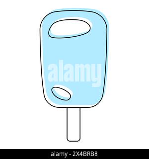 Vector illustration of ice cream isolated on white background. Vector ...