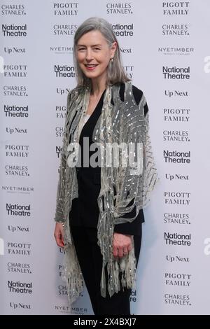 London, UK . 1 May, 2024 . Gina McKee pictured at the National Theatre: Up Next Gala held at the National Theatre Southbank. Credit:  Alan D West/Alamy Live News Stock Photo