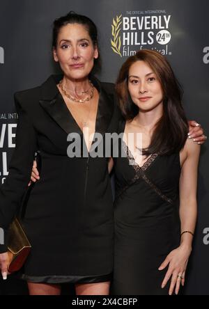 HOLLYWOOD, CA - May 1: Alicia Coppola, Diana Lu, at Opening Night Of 24th Annual Beverly Hills Film Festival at TCL Chinese 6 Theatres in Hollywood, California, on May 1, 2024. Credit : Faye Sadou/MediaPunch Stock Photo