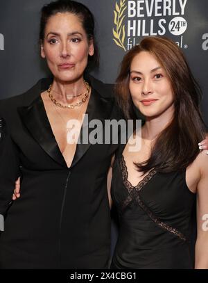 HOLLYWOOD, CA - May 1: Alicia Coppola, Diana Lu, at Opening Night Of 24th Annual Beverly Hills Film Festival at TCL Chinese 6 Theatres in Hollywood, California, on May 1, 2024. Credit : Faye Sadou/MediaPunch Stock Photo