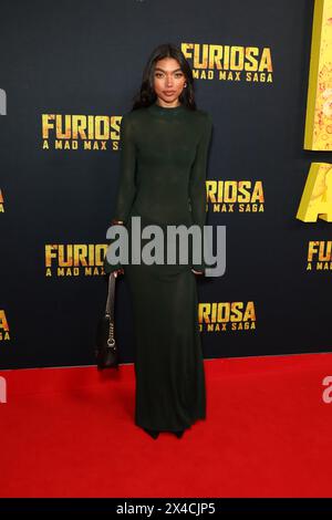 Sydney, Australia. 2nd May 2024. Tbc arrives on the red carpet for the Australian Premiere of Furiosa: A Mad Max Saga held at the State Theatre, 49 Market Street. Credit: Richard Milnes/Alamy Live News Stock Photo