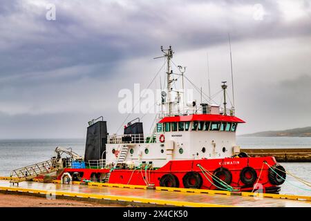 Keewatin Tugboat - Grand Bank, NFLD Stock Photo