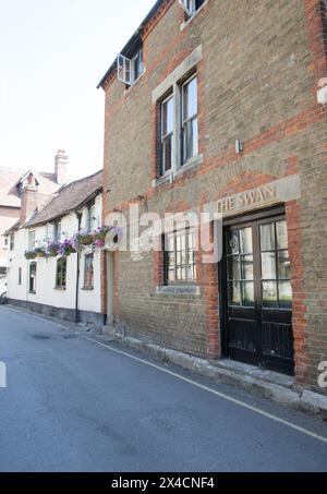 Views of Wantage town centre in Oxfordshire in the United Kingdom Stock Photo