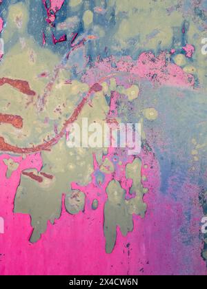 USA, Washington State, Palouse. Close-up of old trucks in the Palouse. Stock Photo