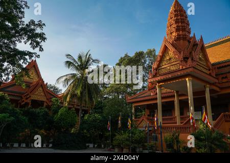 Wat bo temple, Siem Reap, Cambodia Stock Photo
