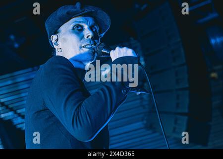 Copenhagen, Denmark. 30th, April 2024. The Finnish singer and musician Ville Valo performs a live concert during at Amager Bio in Copenhagen. (Photo credit: Gonzales Photo - Nikolaj Bransholm). Stock Photo