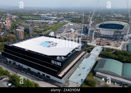 Co-op Live Arena, Manchester, UK. Credit: Jon Super/Alamy Live News. Stock Photo
