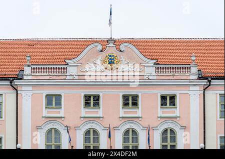 Parliament of Estonia, Tallinn, Estonia Stock Photo