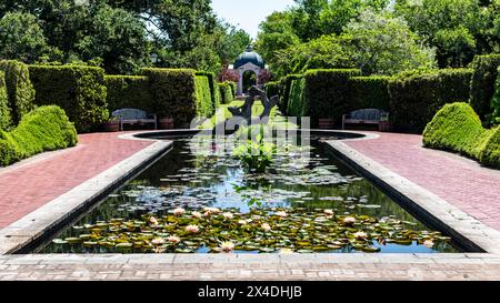 New Orleans Botanical Gardens Stock Photo