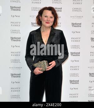 London, UK - 1st May 2024 Monica Dolan at the National Theatre's Up Next Gala, National Theatre, South Bank, on Wednesday 01 May 2024 in London, England, UK. CAP/CAN ©CAN/Capital Pictures Stock Photo