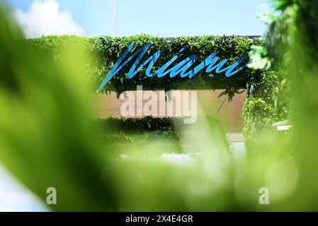 Miami, USA. 02nd May, 2024. Paddock atmosphere. 02.05.2024. Formula 1 World Championship, Rd 6, Miami Grand Prix, Miami, Florida, USA, Preparation Day. Photo credit should read: XPB/Alamy Live News. Stock Photo