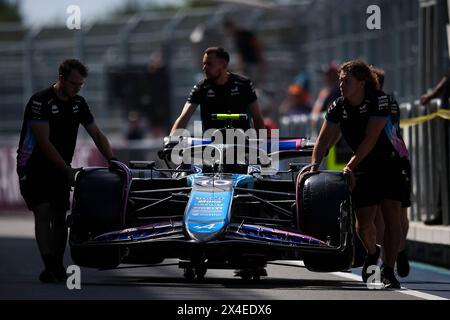 Miami, Etats Unis. 02nd May, 2024. Alpine F1 Team during the Formula 1 Crypto.com Miami Grand Prix 2024, 6th round of the 2024 Formula One World Championship from May 3 to 5, 2024 on the Miami International Autodrome, in Miami, United States of America - Photo Eric Alonso/DPPI Credit: DPPI Media/Alamy Live News Stock Photo