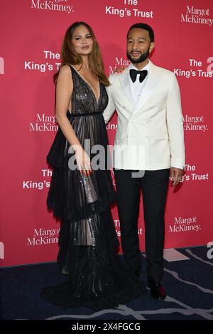 Chrissy Teigen and John Legend attending the World Premiere of Beauty