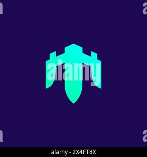 M Logo Strong for your initial design. Letter M Icon Stock Vector
