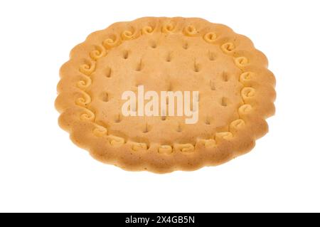 Maria cookies isolated on white background Stock Photo