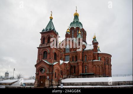 Uspenski Cathedral, Helsinki, Finland Stock Photo