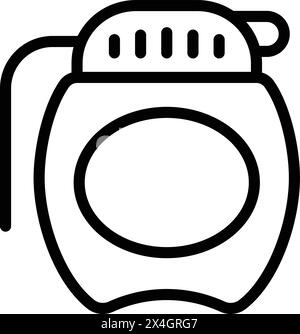 Knapsack pesticide sprayer icon outline vector. Chemical weed killer ...