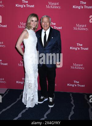 May 2, 2024, New York, New York, USA: Dana Blumberg and Robert Kraft attend The King's Trust Global Gala 2024 at Cipriani South Street in New York. (Credit Image: © Photo Image Press via ZUMA Press Wire) EDITORIAL USAGE ONLY! Not for Commercial USAGE! Stock Photo